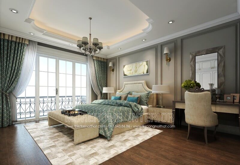 Giường ngủ bọc nỉ Giường ngủ bọc nỉ
